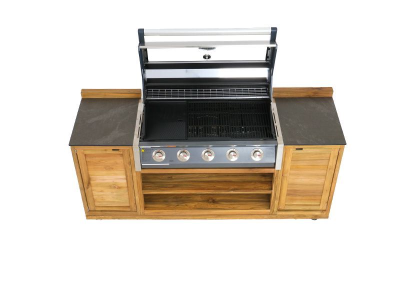 BBQ Cabinet Unit Trolley On Wheels | Bari