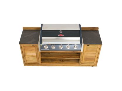 BBQ Cabinet Unit Trolley On Wheels | Bari