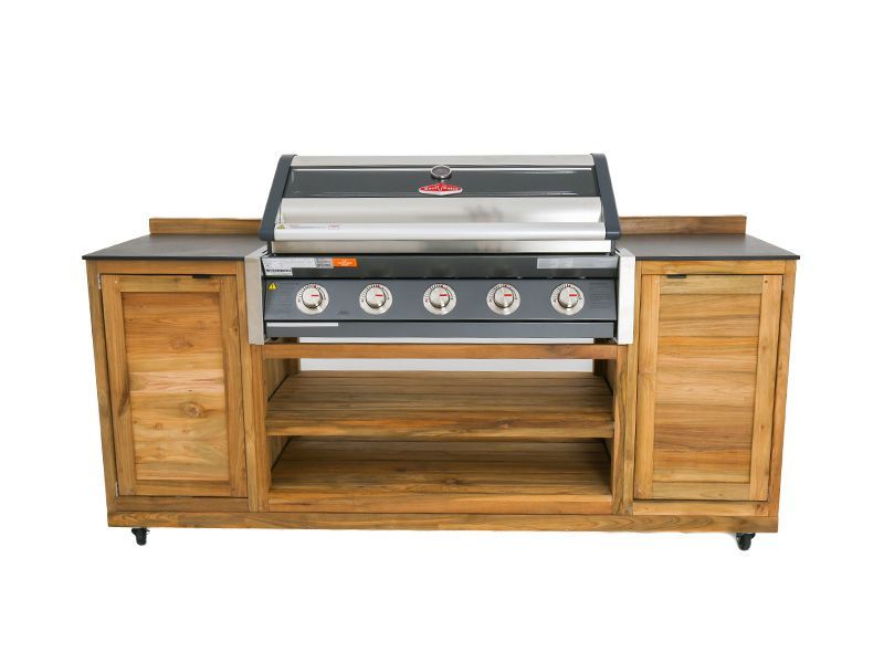 BBQ Cabinet Unit Trolley On Wheels | Bari