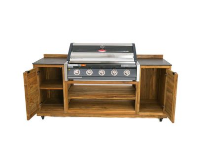 BBQ Cabinet Unit Trolley On Wheels | Bari