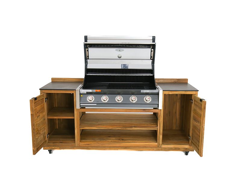 BBQ Cabinet Unit Trolley On Wheels | Bari