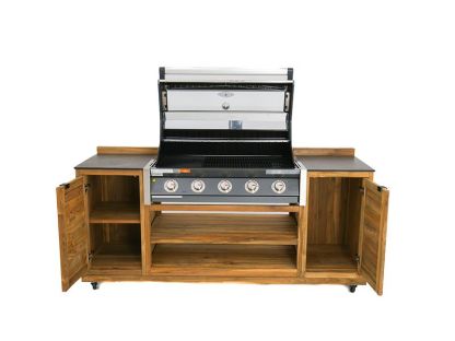 BBQ Cabinet Unit Trolley On Wheels | Bari