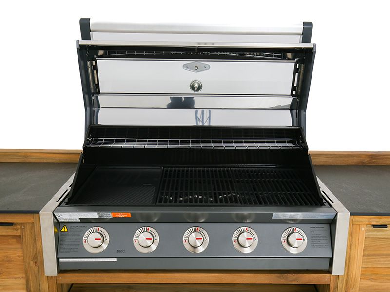 BBQ Cabinet Unit Trolley On Wheels | Bari