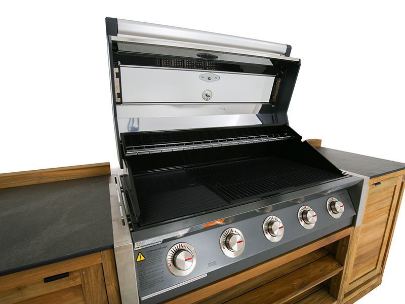 BBQ Cabinet Unit Trolley On Wheels | Bari