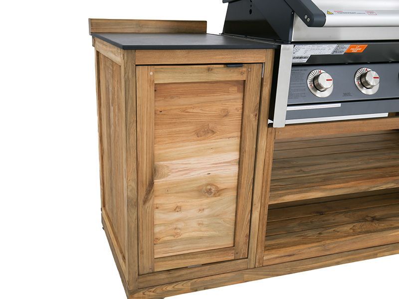BBQ Cabinet Unit Trolley On Wheels | Bari