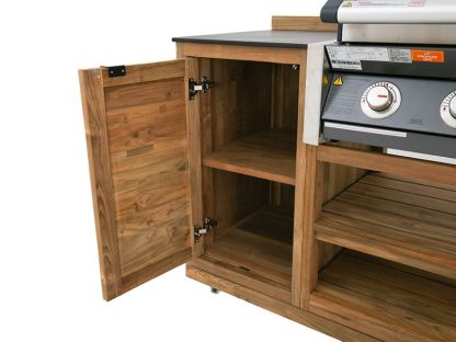 BBQ Cabinet Unit Trolley On Wheels | Bari
