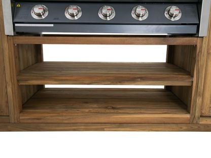 BBQ Cabinet Unit Trolley On Wheels | Bari
