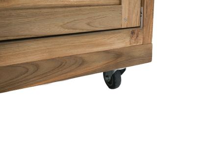 BBQ Cabinet Unit Trolley On Wheels | Bari
