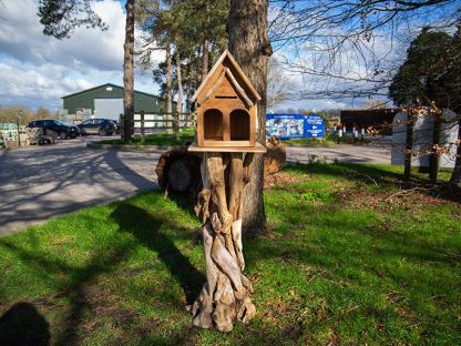 Teak Bird House | Medium