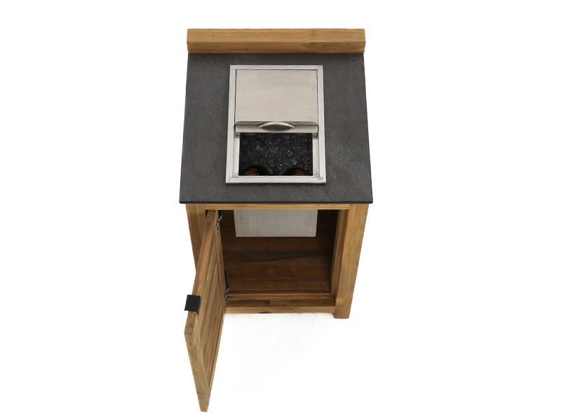 Bari Kitchen Side Burner Cabinet Unit | Bari-Garden Furniture Centre-MidRange,Reclaimed Furniture,Bari,Outdoor Furniture,Teak Garden Furniture,Outdoor Kitchens,The Bari Outdoor Kitchen Range,Outdoor Kitchen,Modular Furniture-{collection_title}