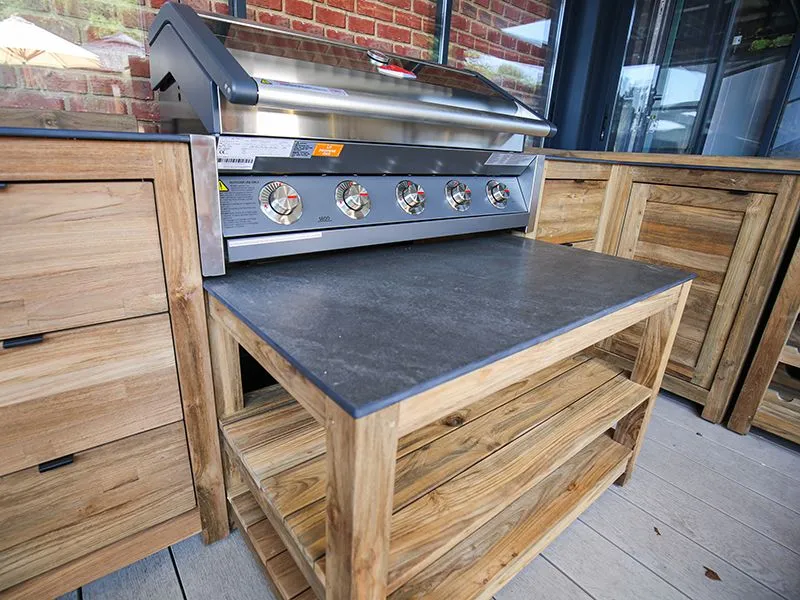 Bari Teak Outdoor Kitchen Set 2| Pre-order