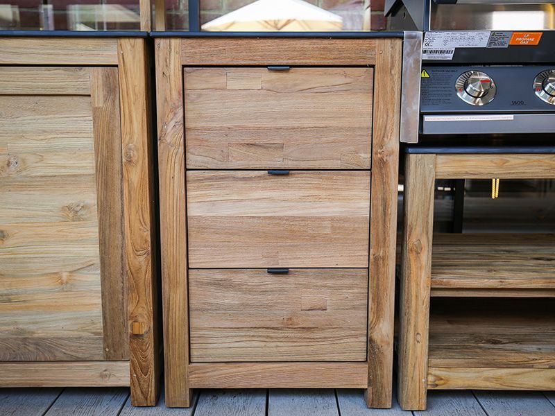 Bari Kitchen Unit 3 Drawers 