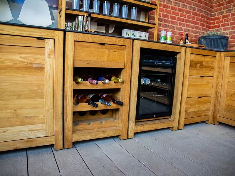 Wine Cabinet Kitchen Unit | Bari