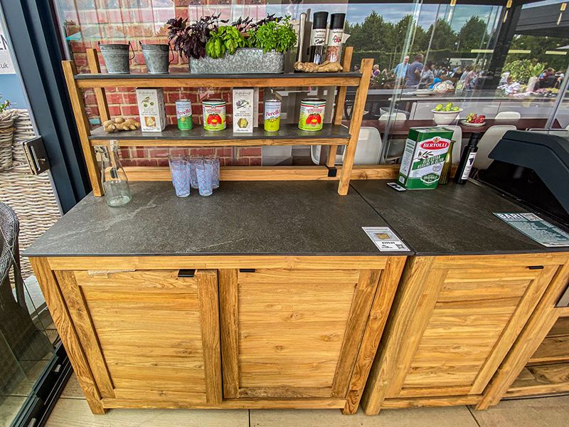 Bari Kitchen Double Door Unit-Garden Furniture Centre-HighRange,Reclaimed Furniture,Showroom exdis,Bari,Modular Furniture,Outdoor Furniture,Teak Garden Furniture,Outdoor Kitchens,The Bari Outdoor Kitchen Range,Teak,Outdoor Kitchen-{collection_title}