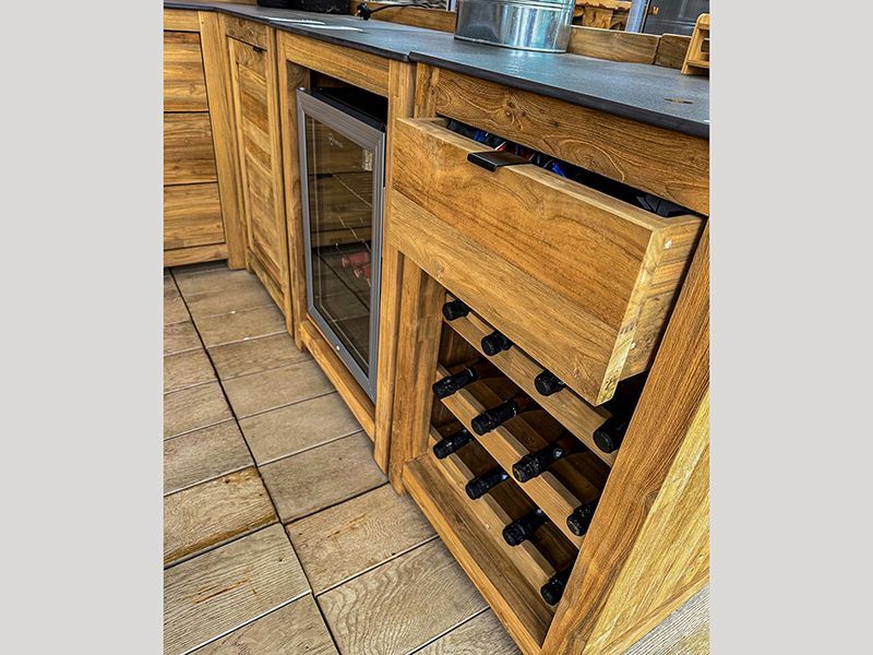 Bari Kitchen Fridge Unit