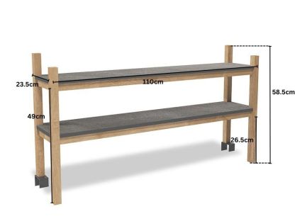 Bari Kitchen Shelving Unit