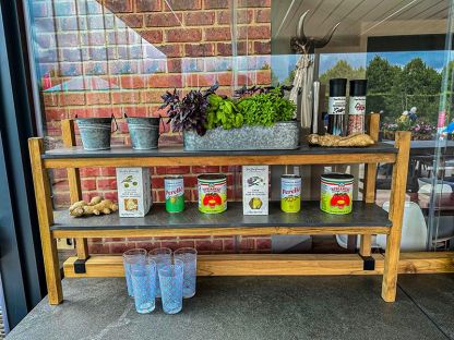 Bari Kitchen Shelving Unit