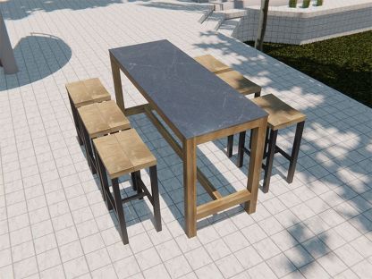 Sierra Bar Stool Set