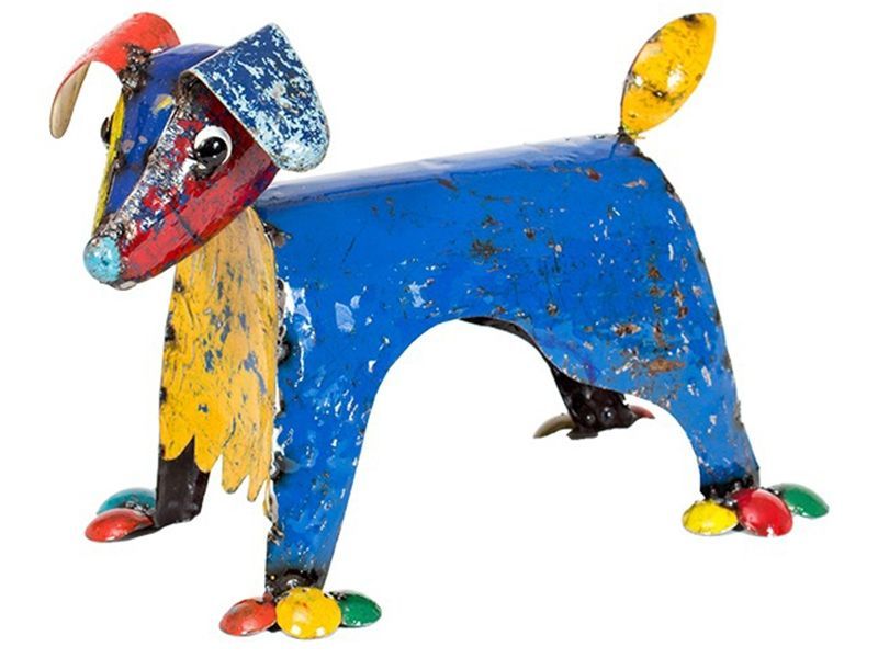 Barnyard Standing Dog-Garden Furniture Centre-48Hour Dispatch,LowRange,Under 100,Ornaments,Accessories,Ranges,Animal Garden Ornaments,Think Outside Range,Metal Garden Ornaments,Novelty Drinks Coolers,Think Outside Range Ranges,Gifts,Ornaments Accessories-{collection_title}