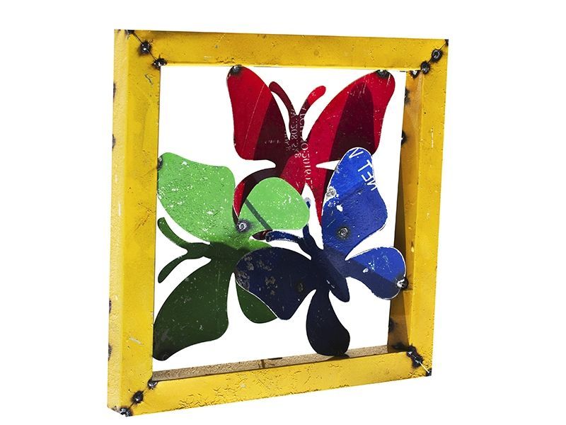 Barnyard Butterfly Wall Panel Peacock