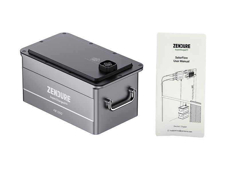 Zendure Solar Flow Smart Hub, Microinverter PLUS 1kw Battery Kit-Garden Furniture Centre-Showroom exdis,Solar,Inverters,Battery Storage,Balcony Kits,Zendure,Solar Panel Kits,Microinverters-{collection_title}