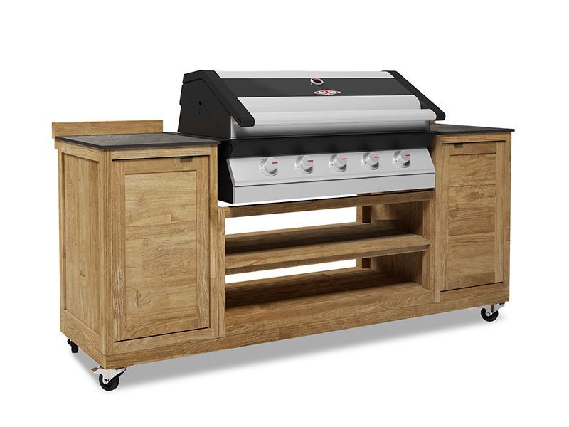 Bari Teak Outdoor Kitchen Set 7