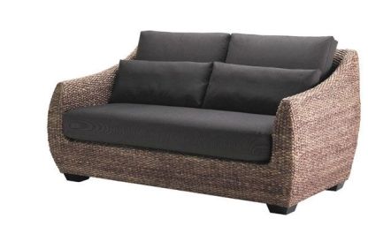 Bellagio 2 Seater Sofa With Beige Cushions