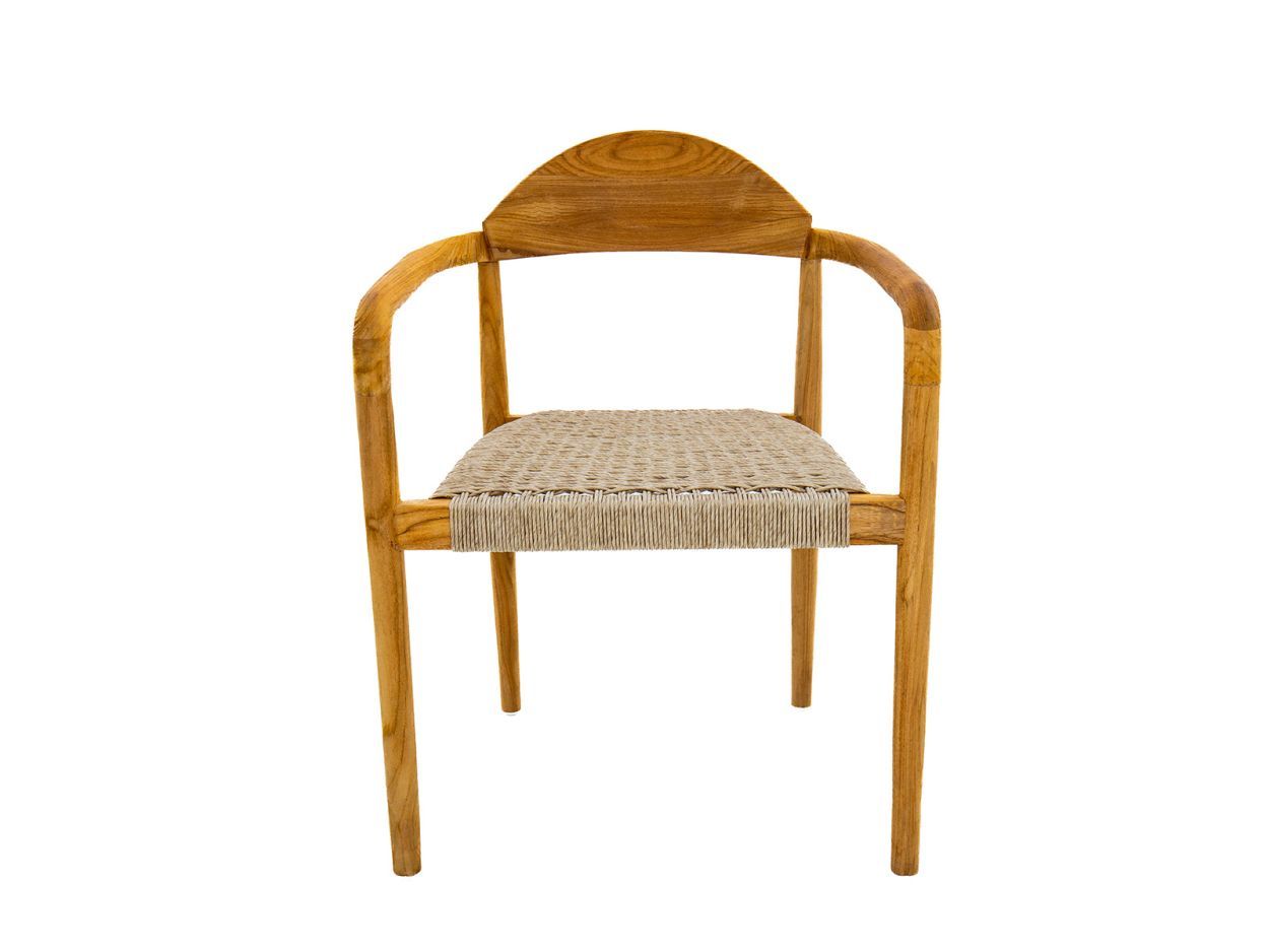 Bella Dining Stacking Chair-Garden Furniture Centre-Indoor Dining,MidInstock,instock,MidRange,Teak,Chair,Outdoor Furniture,Teak Garden Furniture,Outdoor Dining,Dining Chair-{collection_title}