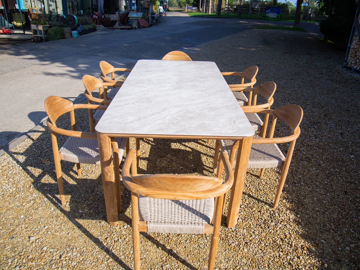 Bella Dining Set-Garden Furniture Centre-HighRange,Teak,Tables,Dining Set,Outdoor Furniture,Teak Garden Furniture,Outdoor Dining-{collection_title}