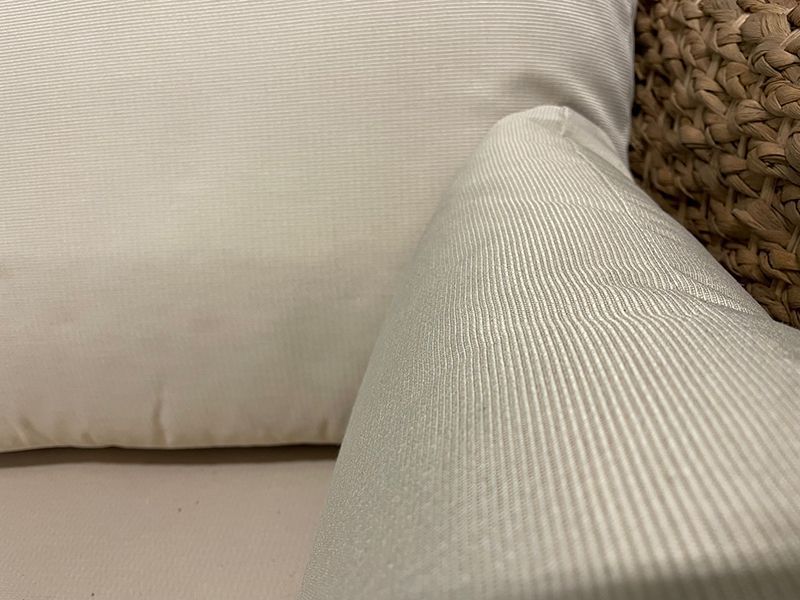 Bellagio 2 Seater Sofa With Beige Cushions