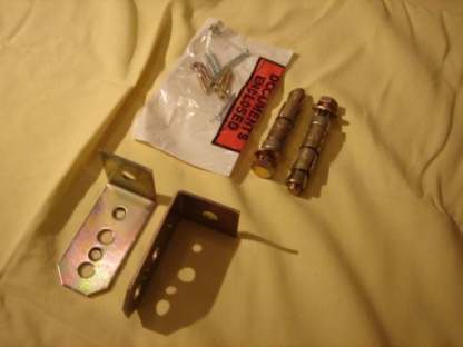 Garden Bench Anchors - Kit For Hard Surfaces