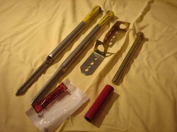 Garden Bench Anchors - Kit For Soft Surfaces-Garden Furniture Centre-48Hour Dispatch,LowRange,Under 100,Benches,Bench Accessories-{collection_title}