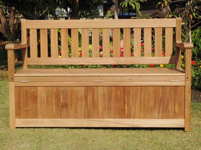 Westminster Storage Bench -Garden Furniture Centre-HighRange,MidRange,Benches,Outdoor Furniture,Outdoor Storage,Teak Benches Benches,Teak,Teak Benches,Accessories,Storage Accessories-{collection_title}