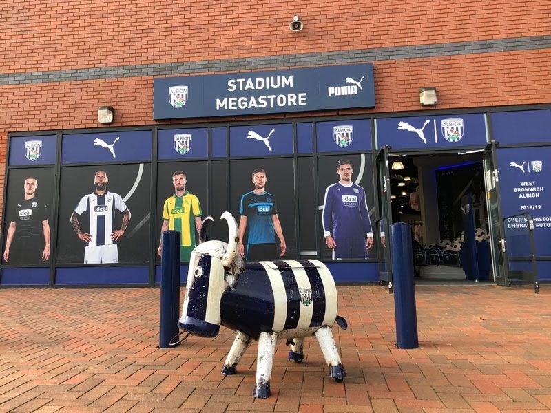 WBA Bruce The Bull Cooler-Garden Furniture Centre-48Hour Dispatch,MidInstock,instock,MidRange,Information,Xmas Products Second,Get 10% Off Some Of Our Favourite Products...,National BBQ Week - Sizzling Hot Offers for you ...,Ornaments Accessories,Ornaments,Accessories,Ranges,Think Outside Range,Metal Garden Ornaments,Novelty Drinks Coolers,Think Outside Range Ranges-{collection_title}