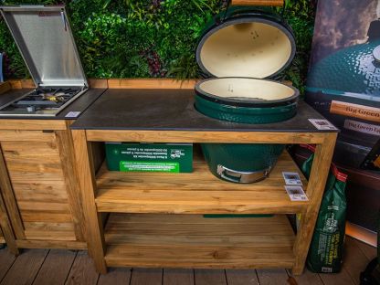 Bari Kitchen Big Green Egg Unit With Wheels | Bari