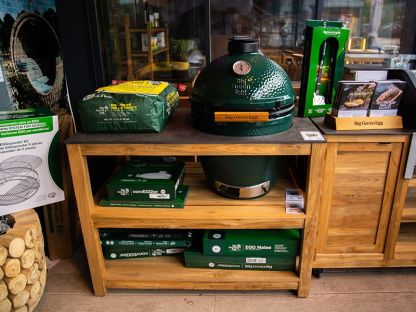 Bari Kitchen Big Green Egg Unit With Wheels | Bari