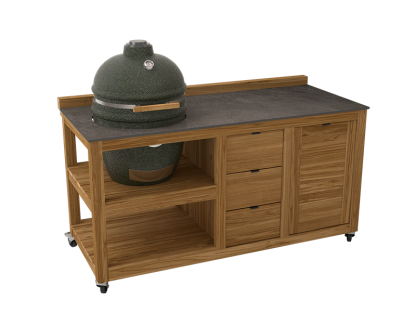 Bari Big Green Egg Trolley on Wheels | Bari