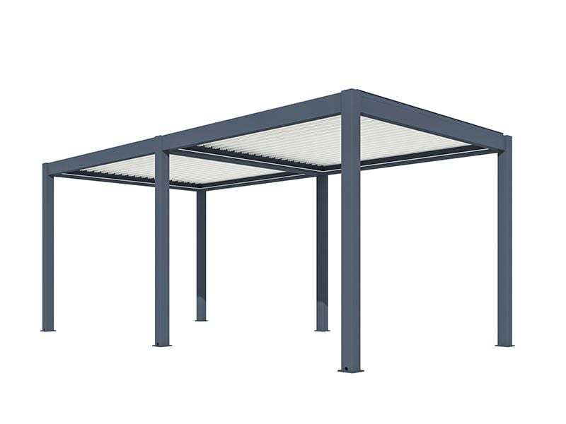 Eclipse 5 X 3.5m LED Motorised Pergola | Free Standing