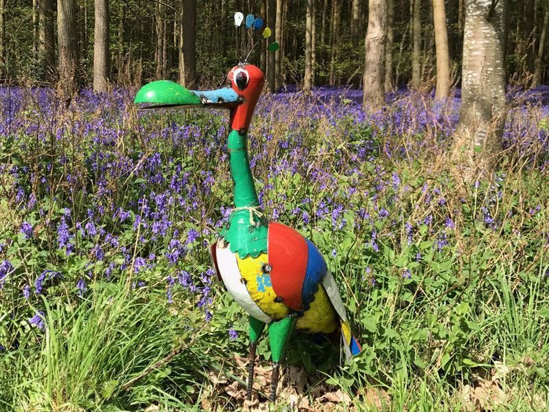 Barb The Mother Bird -Garden Furniture Centre-48Hour Dispatch,LowRange,Ornaments Accessories,Ornaments,Ranges,Animal Garden Ornaments,Think Outside Range,Metal Garden Ornaments,Think Outside Range Ranges,Accessories-{collection_title}