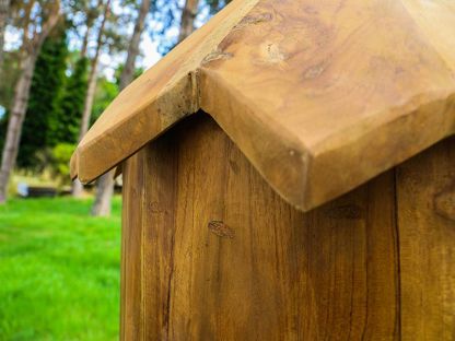 Teak Bird House | Large
