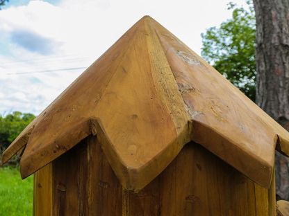 Teak Bird House | Large