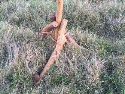 Small Oak Bird Table