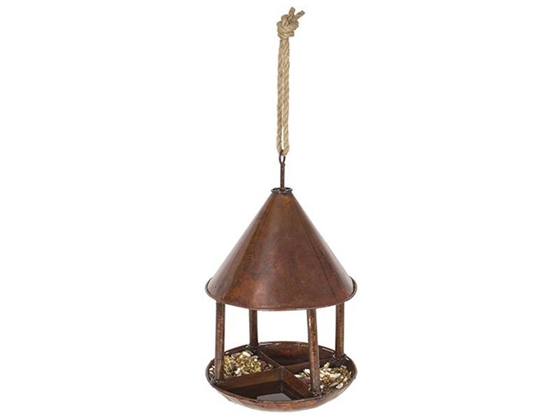 Bird Feeder Hut-Garden Furniture Centre-48Hour Dispatch,LowRange,Under 100,Information,Amazon Trade Account,Ornaments Accessories,Ornaments,Ranges,Think Outside Range,Metal Garden Ornaments,Hanging Garden Ornaments,Think Outside Range Ranges,Gifts,Pets & Wildlife Accessories,Birdhouses & Bird Boxes,Accessories,Pets & Wildlife-{collection_title}