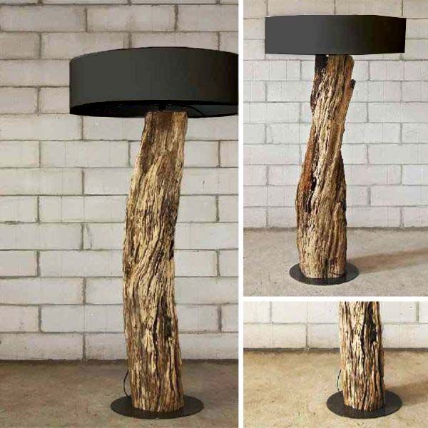 Kenyon Floor Lamp-Garden Furniture Centre-Root,MidInstock,instock,MidRange,Accessories,Conservatory,Reclaimed Furniture,Indoor Accessories,Indoor Lighting,Teak,Lights-{collection_title}