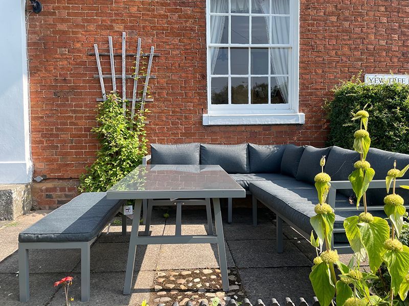 Blakes Corner Sofa Set-Garden Furniture Centre-HighRange,Outdoor Lounging,Tables,Dining Set,Corner Lounge Units,Outdoor Dining,Metal,Metal Sets-{collection_title}