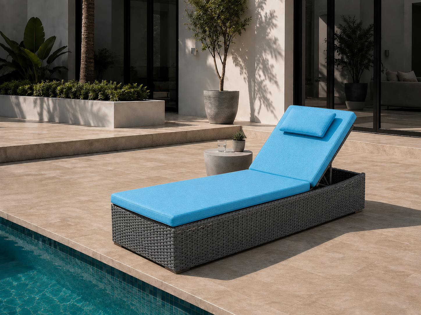 Midnight Montana Sun Lounger