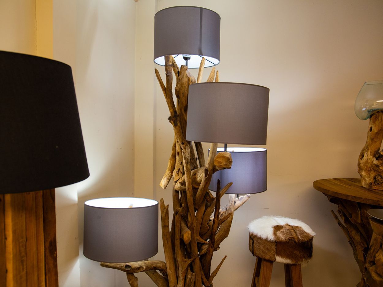 Bluma Floor Lamp 4 Shades 