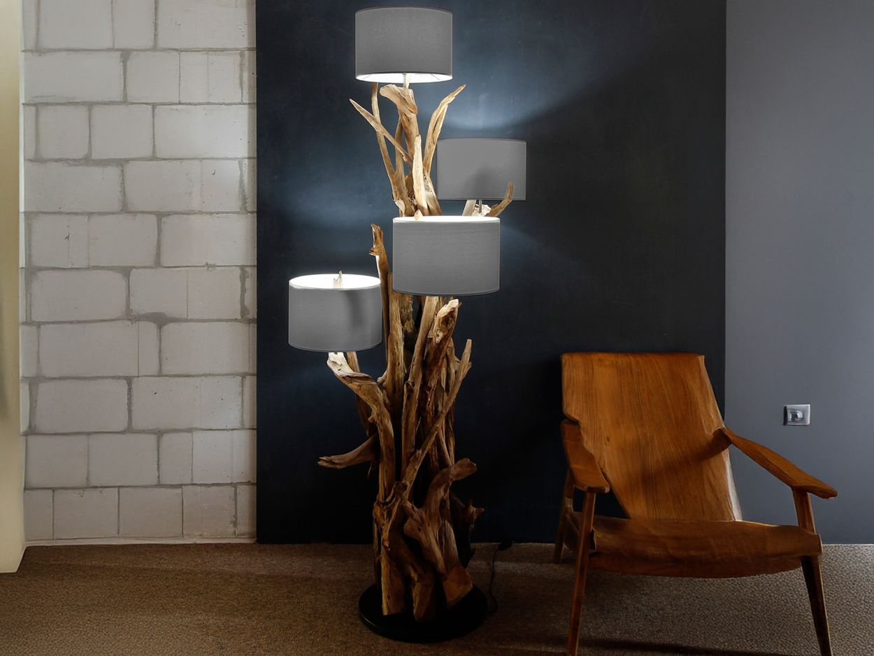 Bluma Floor Lamp 4 Shades 