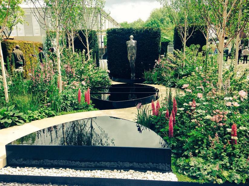 Breast Cancer Garden by Ruth Willmott