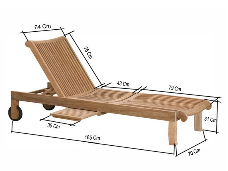 Bristol Sun Lounger -Garden Furniture Centre-MidRange,Loungers,Outdoor Furniture,Teak Garden Furniture,Loungers & Daybeds,Teak Loungers,Teak Loungers Loungers-{collection_title}